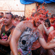 Illustration for article titled This Google Street View Car Drove Through a Tomato-Throwing Festival In Spain